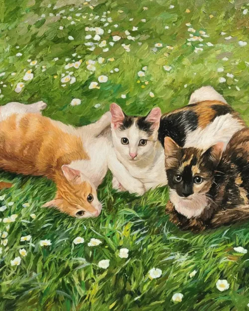 Turn Cat Photo into Painting—Pet Lover Gifts