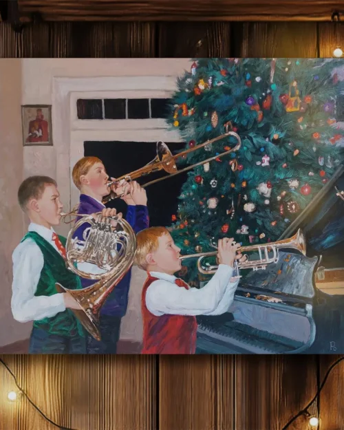 Artwork for Christmas — Get Bespoke Kids Portrait