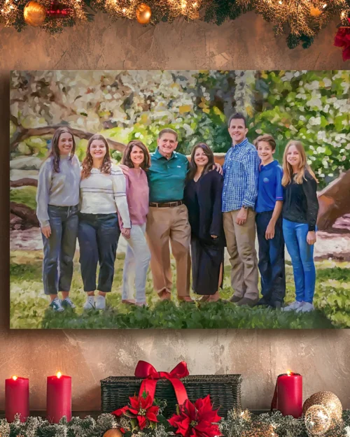 Custom Family Portrait Art — Painting Gifts