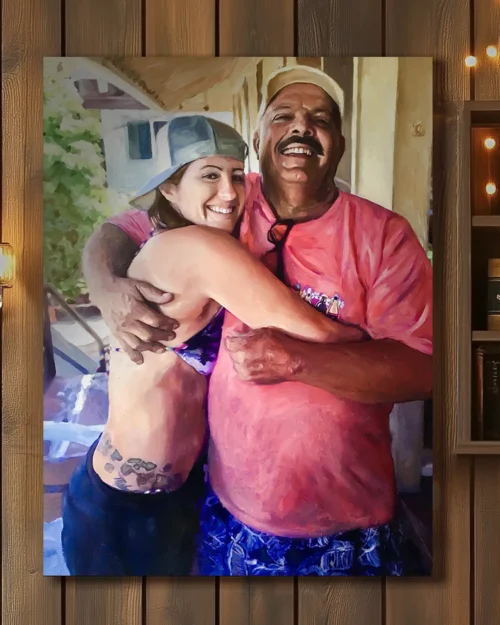 Oil Family Painting Portrait Commission