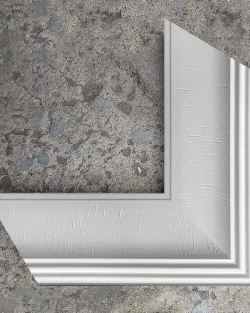 White Frame To Preserve Custom Portrait Art