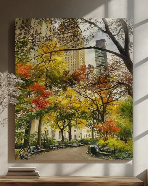 Season Oil Painting — Turn your Image to Portrait