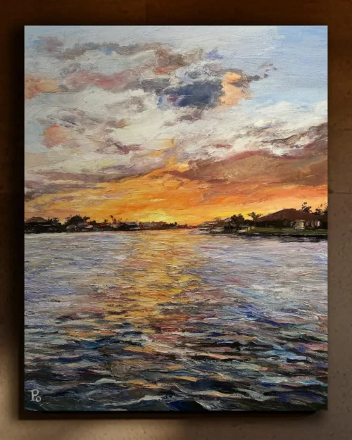 Custom Oil Portrait — Landscape on Canvas