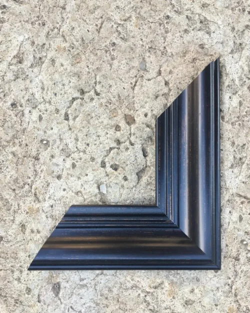 Exquisite Black Frame for Portrait Canvas
