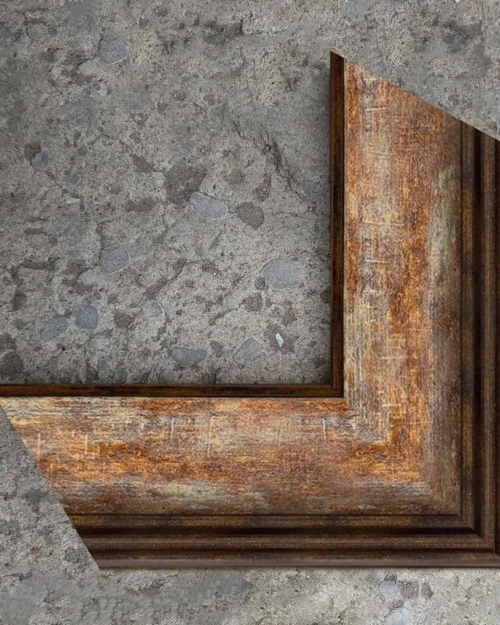 Brown Frame for Custom Drawn Portraits