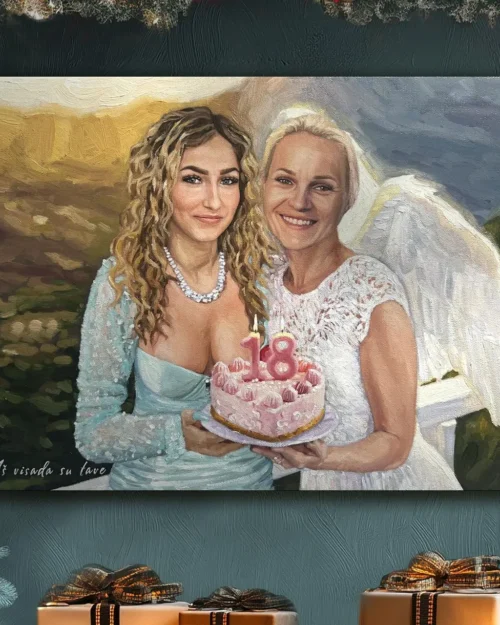 Compilation Memorial Painting of Loved Ones