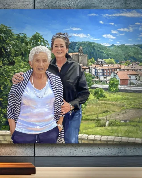 Memorial Mother Portrait — Paintings for Sale