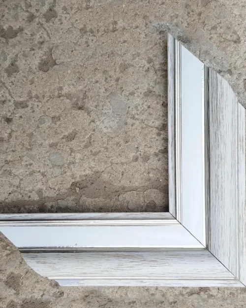 White Frame For Oil Painting Portrait