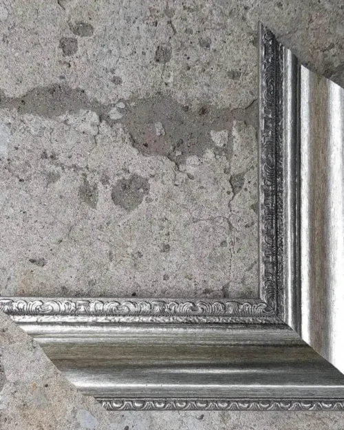 Silver Frame For Your Custom Portrait Art