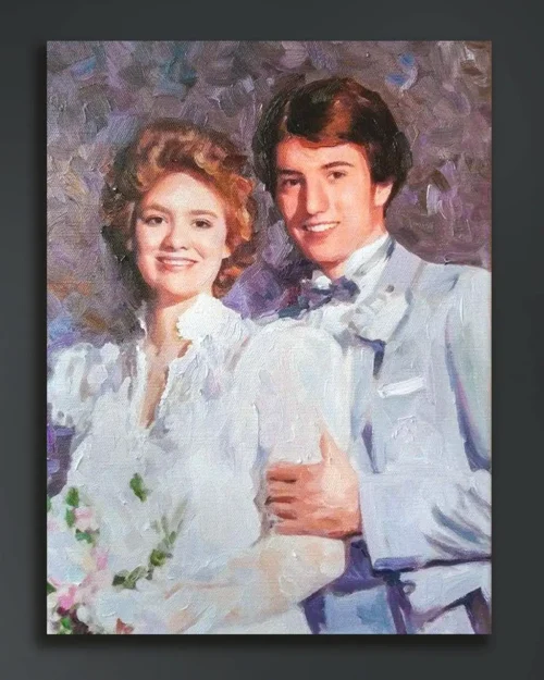 Personalized Memorial Portrait Paintings